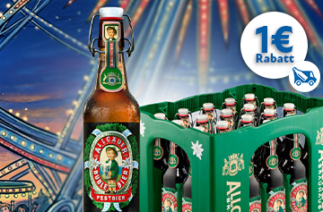 Allgäuer Büble Festbier Rabattaktion 1 Euro - KW 42-44 iin 2026
